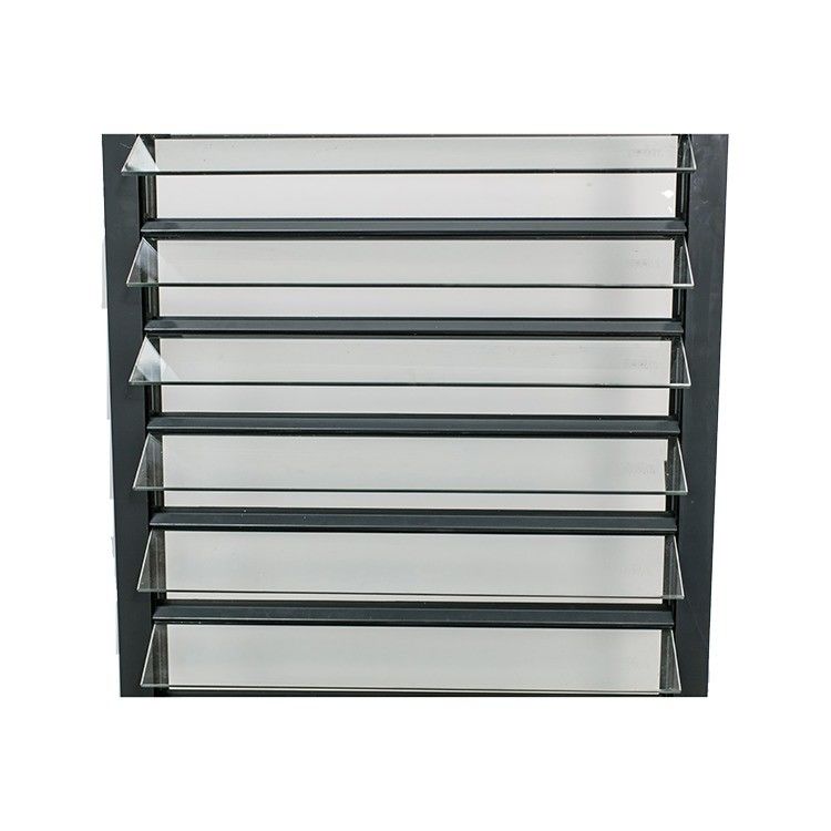 Ventilatie Aluminium glazen luiken Vensters met handgreep slot