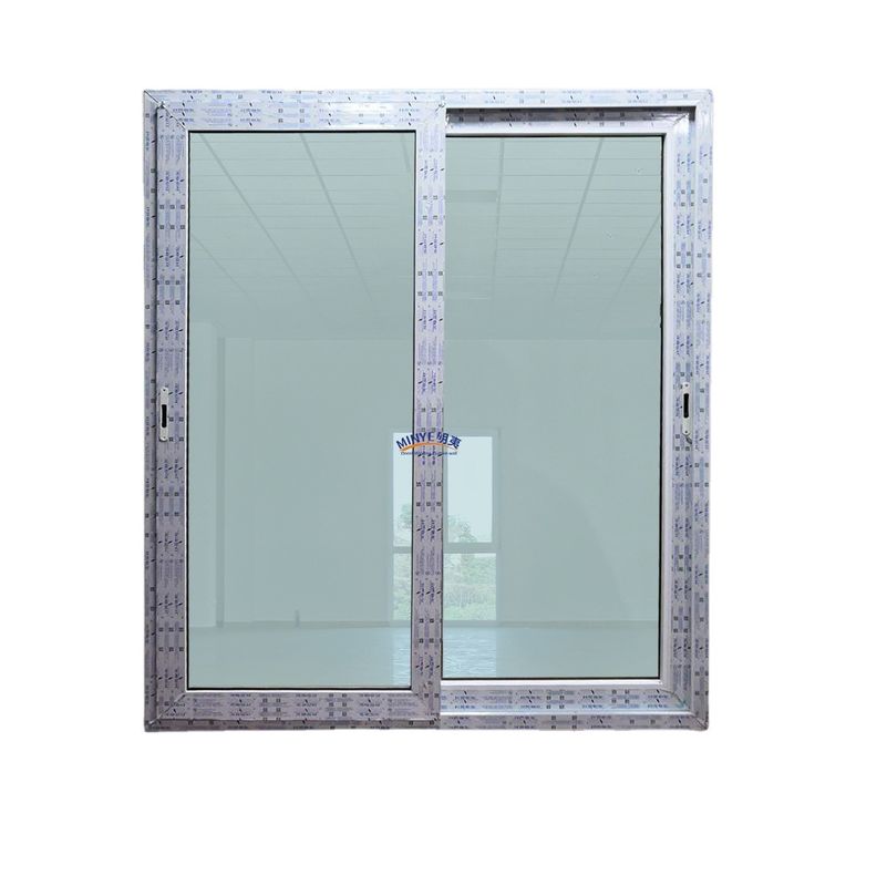 Energiebesparing Dubbelgehard glas UPVC PVC Schuifvensters Voor Patio Vinyl Glas Vensters