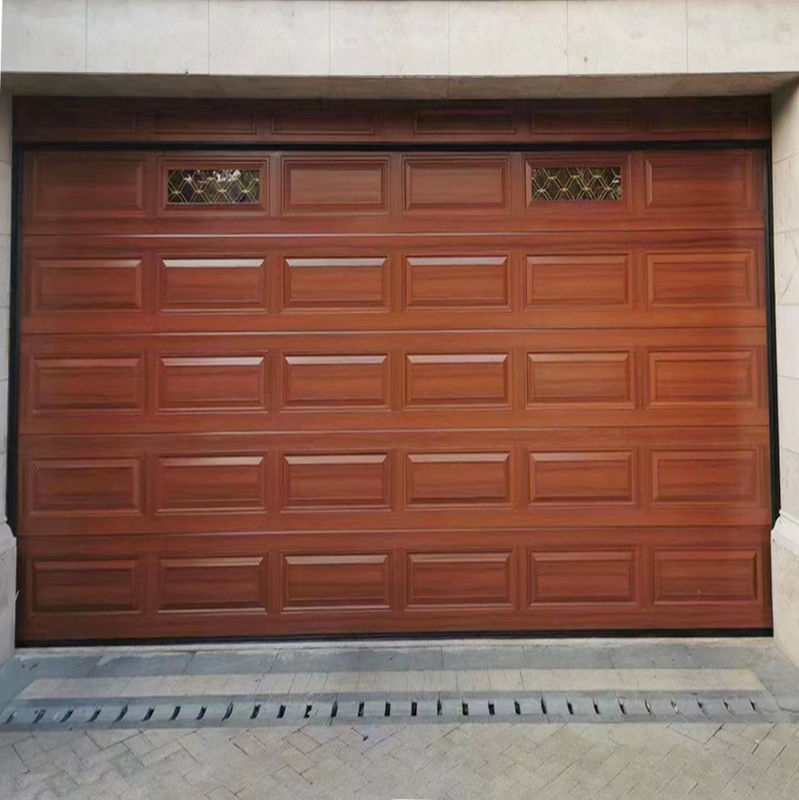 Veiligheidsdeuren Moderne aluminium garagedeur voor duurzaamheid en betrouwbaarheid