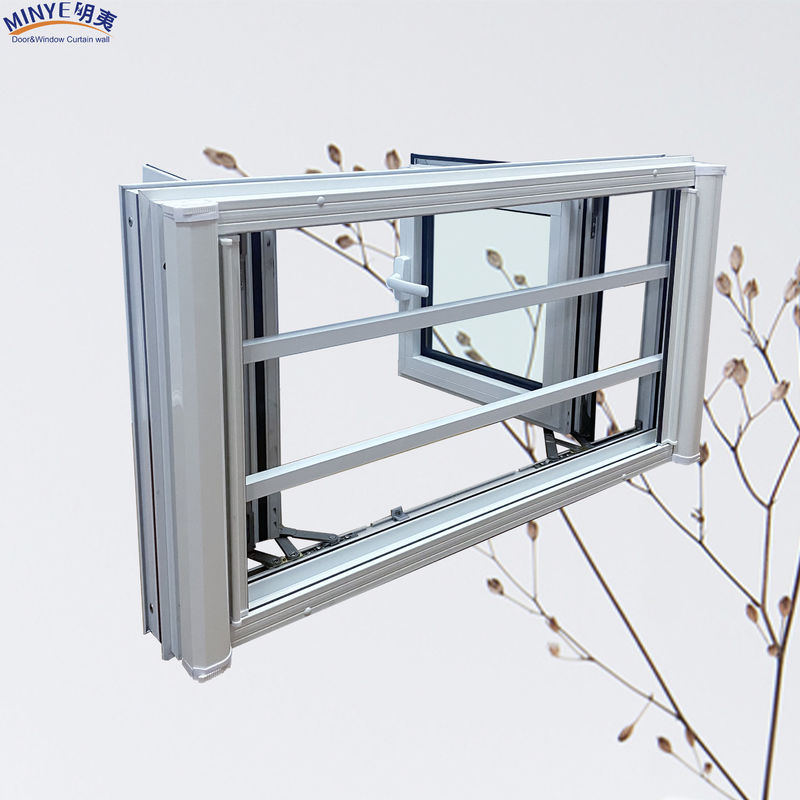 Villa Modern Design Aluminium Alloy Casement Venster met thermische breuk en aangepaste kleur