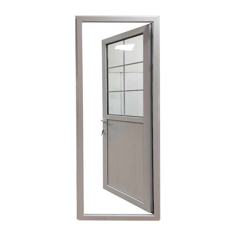 Persoonlijke grootte Hiseng Modern House Weerbestendige Buiten PVC Casement Door upvc deur