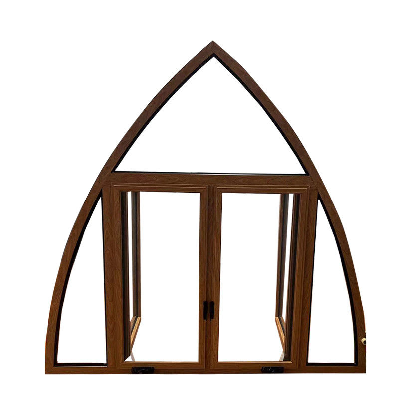 Moderne design Winddicht Aluminium Aluminium Frame Verticaal Swing Opening Window voor de markt